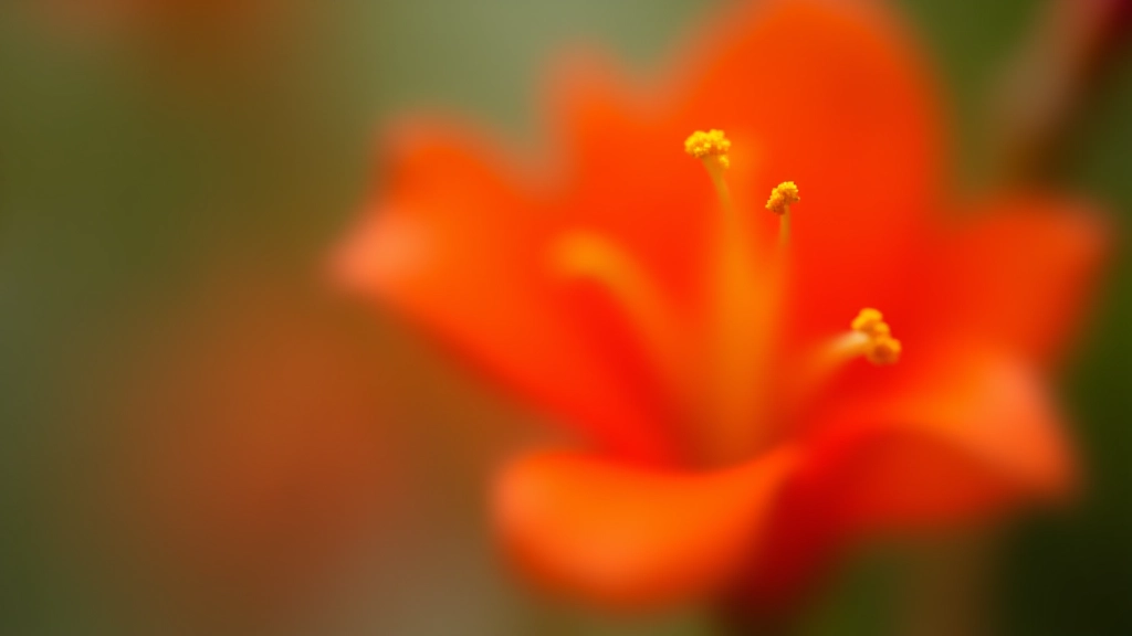 Primer plano de flores de flamboyán mostrando pétalos rojo anaranjados y estambres amarillos, detalle botánico, luz natural directa, enfoque macro
